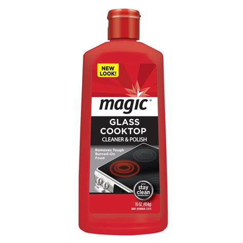 Mafic glass cooktop cleaner